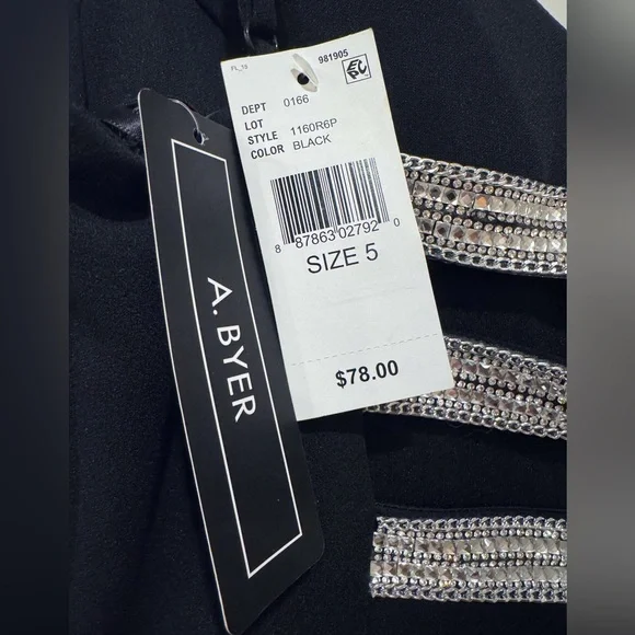 A. Byer Little Black Dress - Picture 3 of 3